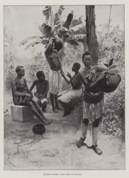 Das Benin-Desaster, einheimische Frauen und Kinder